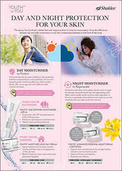 DAY AND NIGHT PROTECTION FOR YOUR SKIN
